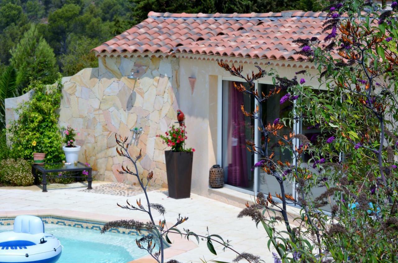 Gite Vue Mer La Cadiere-d'Azur Exterior photo