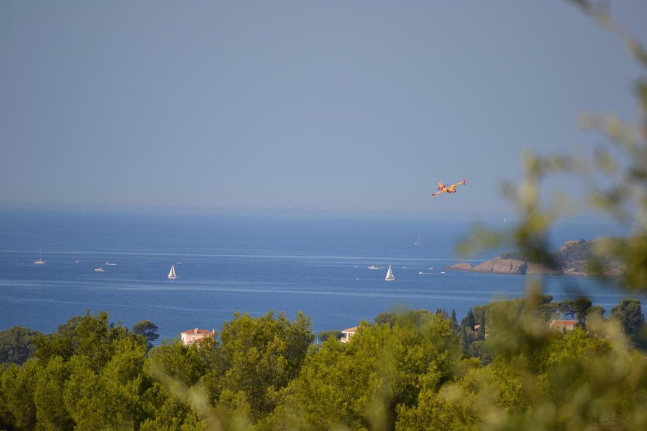 Gite Vue Mer La Cadiere-d'Azur Exterior photo